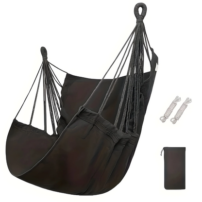 Hängematte | Komfortabel & Strapazierfähig | Bis 150 kg | Polyester-Baumwolle