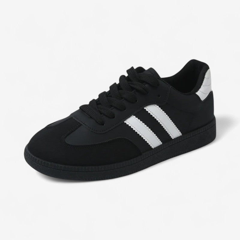 Katherine – Sneakers met Vetersluiting en Ronde Neus en slip on ontwerp