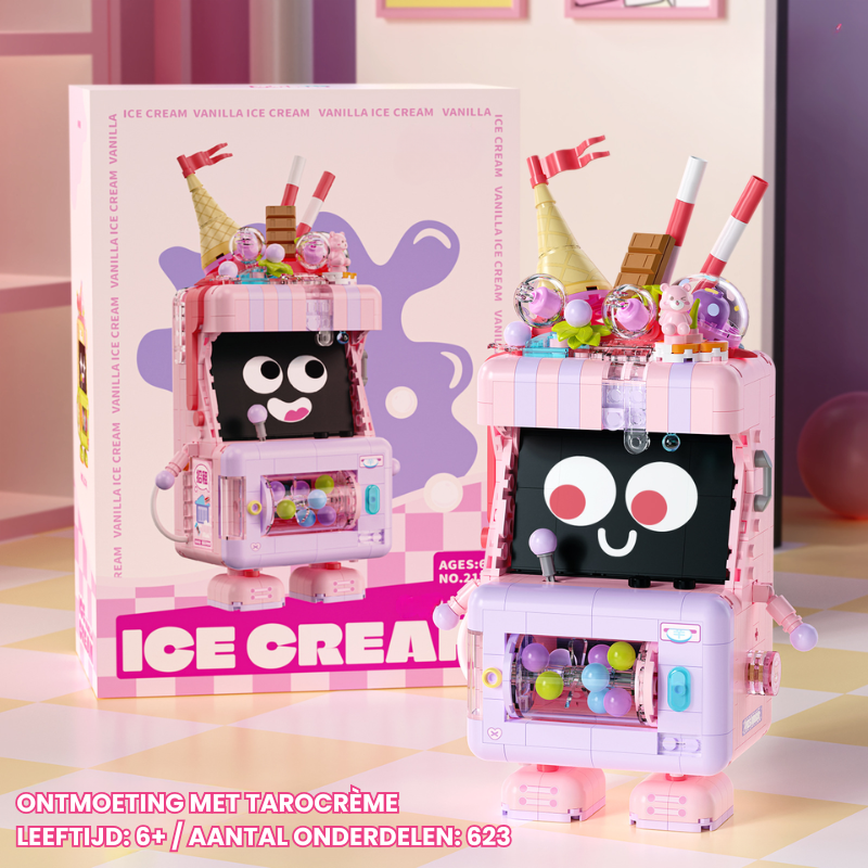 SweetTwist – IJsjesmachine Bouwset – Kleine Bouwblokjes