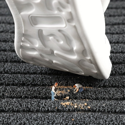 Zerbino resistente alle intemperie per tutte le stagioni - Tappeto a righe resistente, antiscivolo, resistente alle macchie e allo sbiadimento, basso profilo per uso interno ed esterno