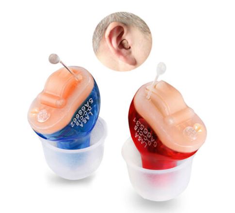 In-Ear Genopladelige Høreapparater med Klar Lyd, Langtidsholdbar Batteri og Behagelig Pasform til Daglig Brug