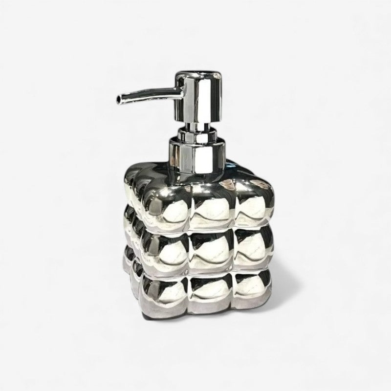 BubbleFlow – Vierkante Zeepdispenser met Bubble Ontwerp Velani