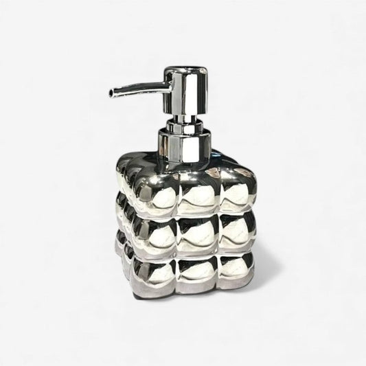 BubbleFlow – Vierkante Zeepdispenser met Bubble Ontwerp Velani