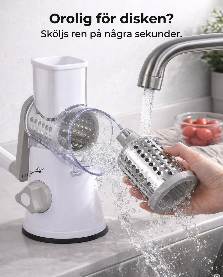 ChopMaster Pro 3-i-1 Roterande Rivjärn