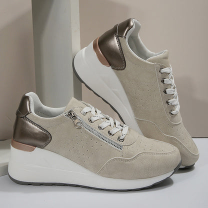 Damen bequeme Wanderschuhe mit Stütze und Dämpfung