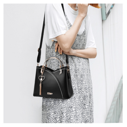 Sac fourre-tout femme structuré avec sangle réglable