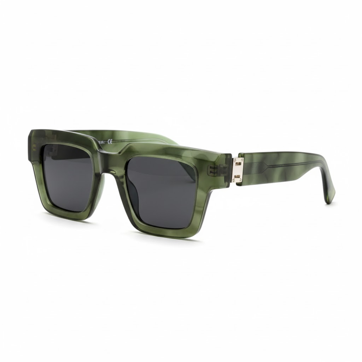 Lunettes de soleil carrées rétro avec verres photochromiques et protection UV400