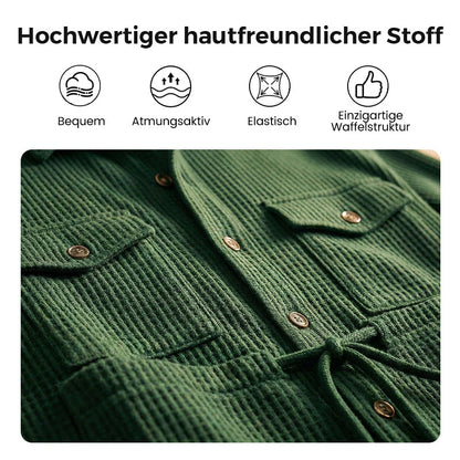 Marjello | Modernes Freizeit Set mit Knopfjacke