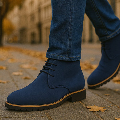 Chaussures Homme Formelles en Daim à Lacets – Style Classique
