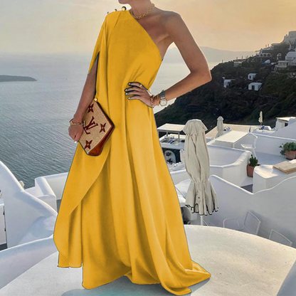 Natalia - One-Shoulder Summer Dress