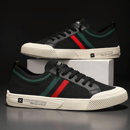 Avero | Åndbare Herresneakers med Letvægts Komfort og Fleksibel Sål til Hverdag | Sko Herre