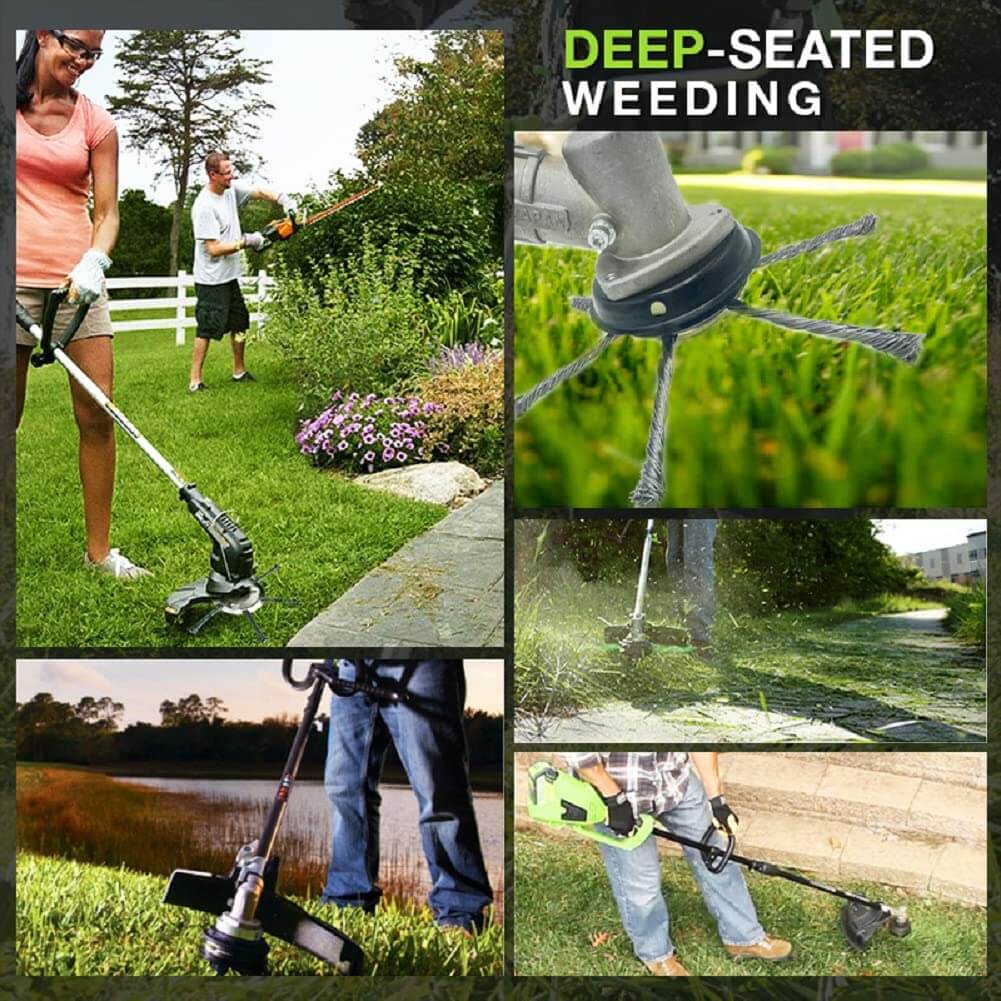 6 inch Metal Trimmer Head for 3 in 1 Grass Trimmer 4