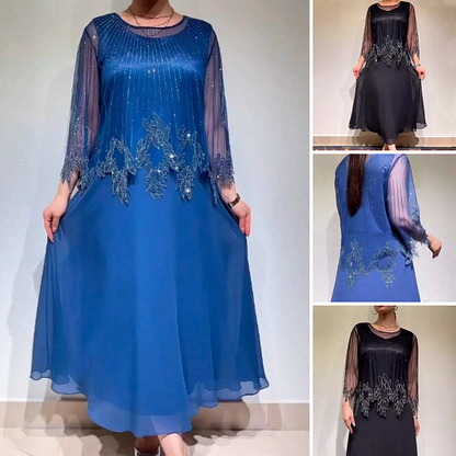 Eiriana - Elegant Midi Dress