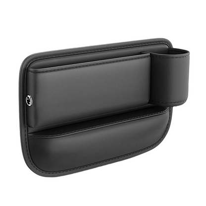 Luxora Car Seat Organizer with Cup Holder - Multifunctional Front Seat Storage Solution