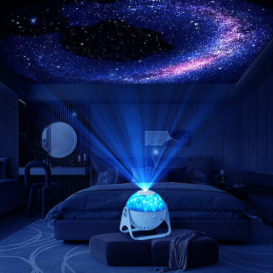 Galaxy Projector – Kosmische Lichtprojector met Sterren en Nebula-effect