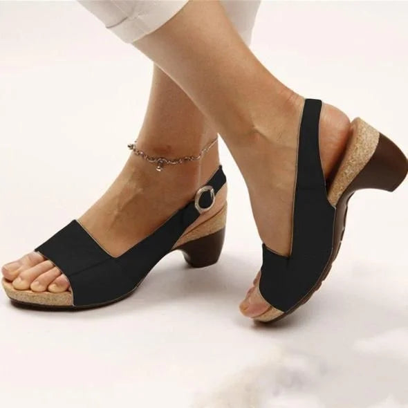 Marley | Elegant Orthopedic Heeled Sandals