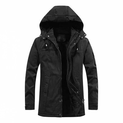 Tom Hollinger | Kapuzenjacke mit Sherpa-Futter