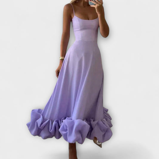 LILY - Vestido Largo Fluido Elegante