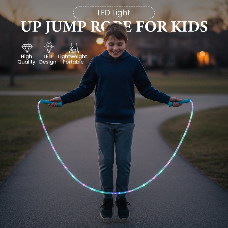 LumaLeap™ | LED Springseil – Entfachen Sie freudige, selbstbewusste Fitness