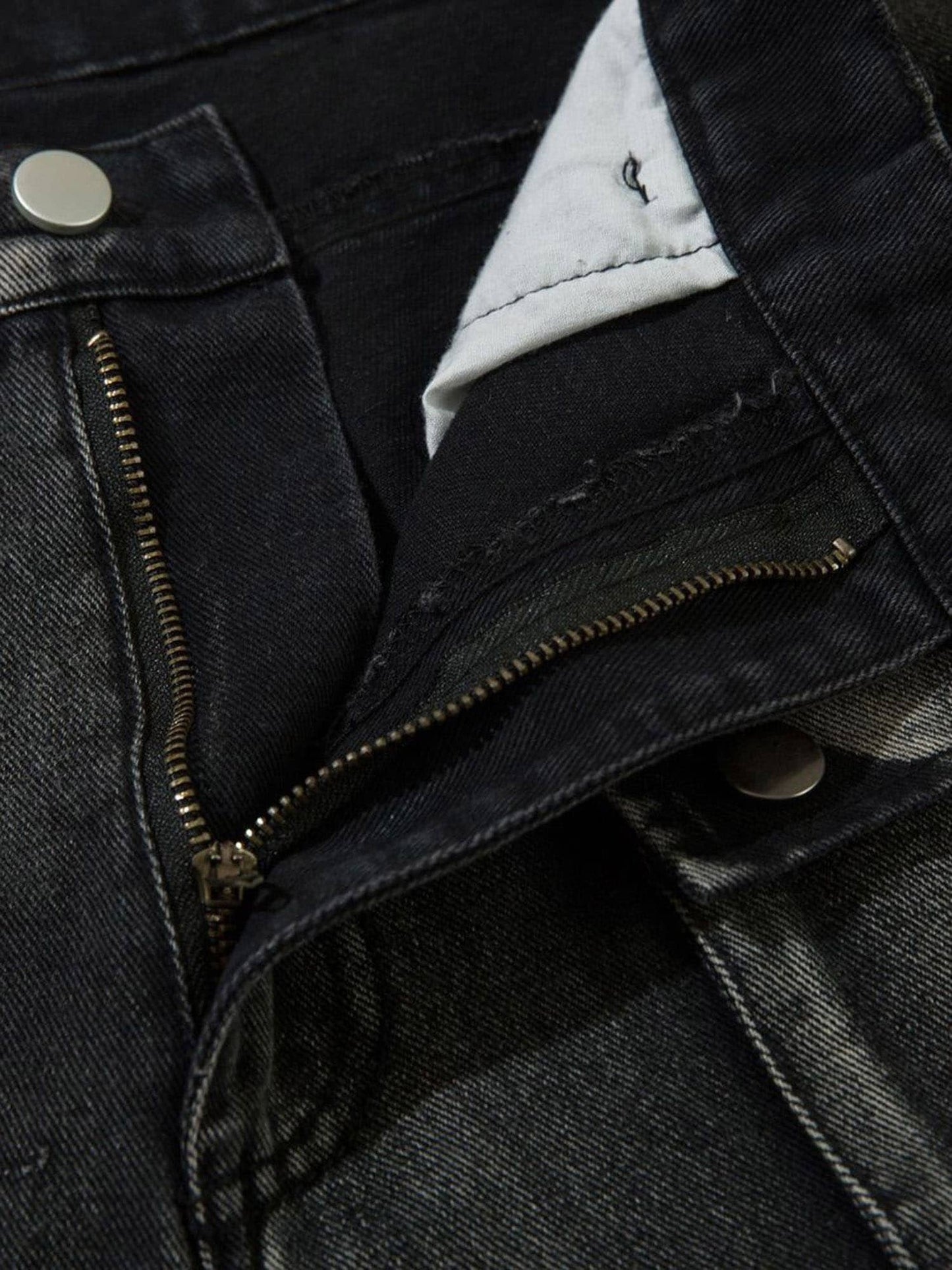 Embroidered Hip-Hop Street Style Jeans