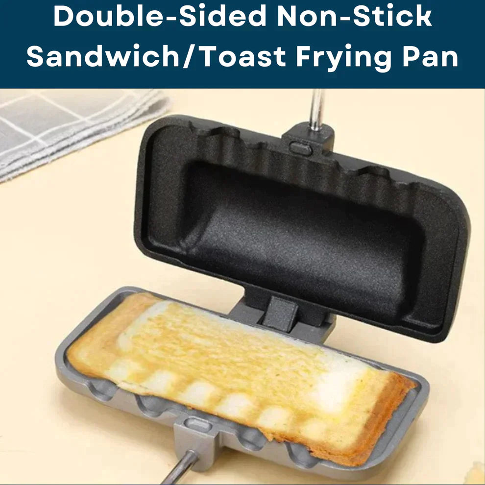 ToastMaster Duo™ Double-sided toast pan with non-stick coating
