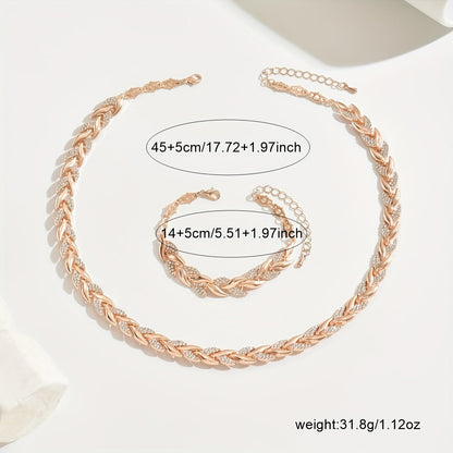 Елегантен комплект от камъни – Стилен аксесоар с форма на рибя опашка