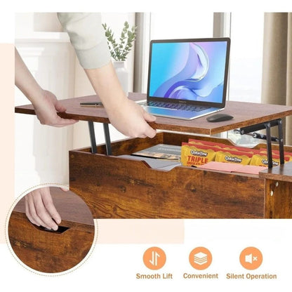 NordicNouveau™ by skörten Sweden: The Clever Coffee Table That Rises to Every Occasion