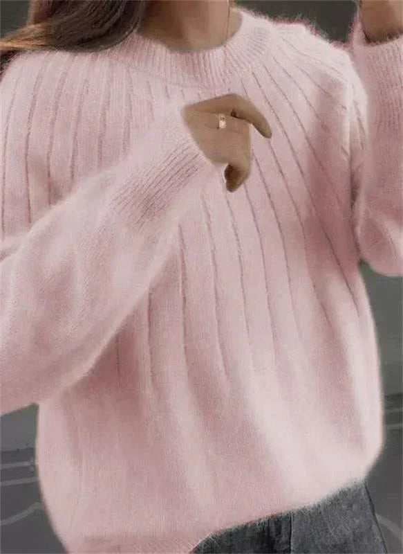 Lina – Damen Strickpullover Kaschmirweich Zeitlos Elegant