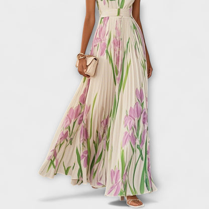 Elegantes, fließendes Chiffon-Maxikleid für Damen Abendkleid