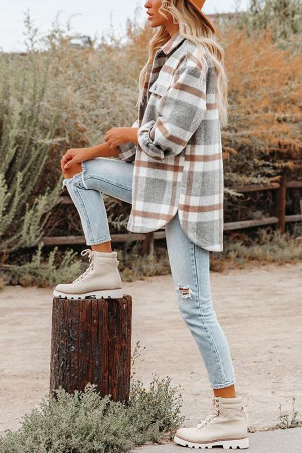 Varietta | Kariertes Overshirt mit Kuschelfaktor