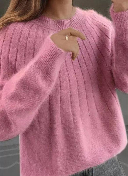 Lina – Damen Strickpullover Kaschmirweich Zeitlos Elegant