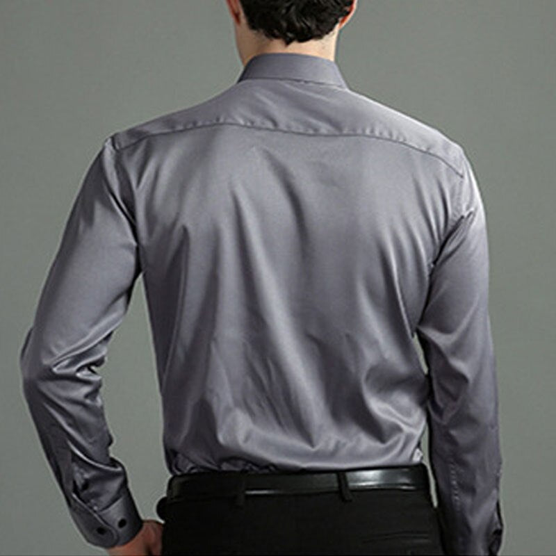 Chemise stretch Noah pour homme – Coupe ajustée, confort flexible et style élégant