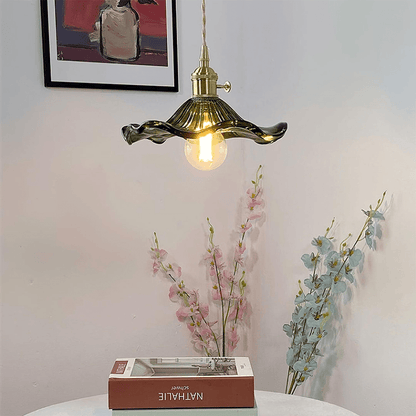 stilvolle Hibiskusblume Lampe