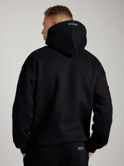 Cozy travel hoodie with airplane mode graphic