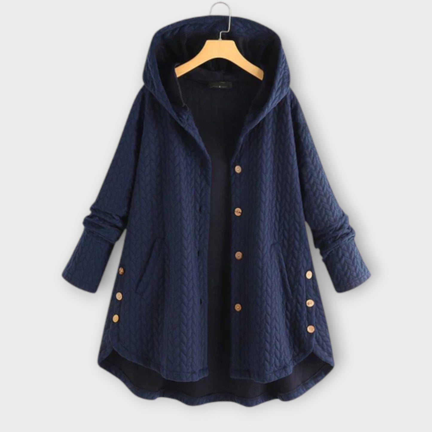 Leslie - Teplá Button-Up Bunda