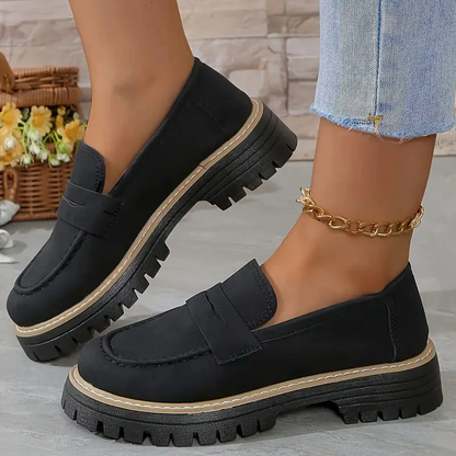 Lucy | Mocassins confortables et chunky pour femmes avec plateforme