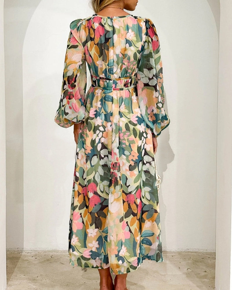 Elegant Floral Dress – Timeless Bloom for Every Occasion