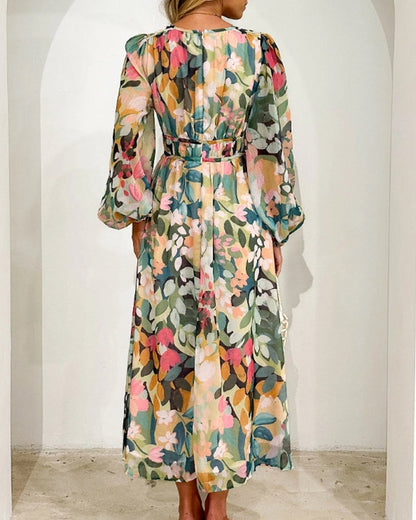 Elegant Floral Dress – Timeless Bloom for Every Occasion