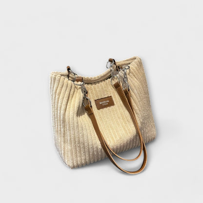 Léora. - Waxed Cord Shoulder Bag