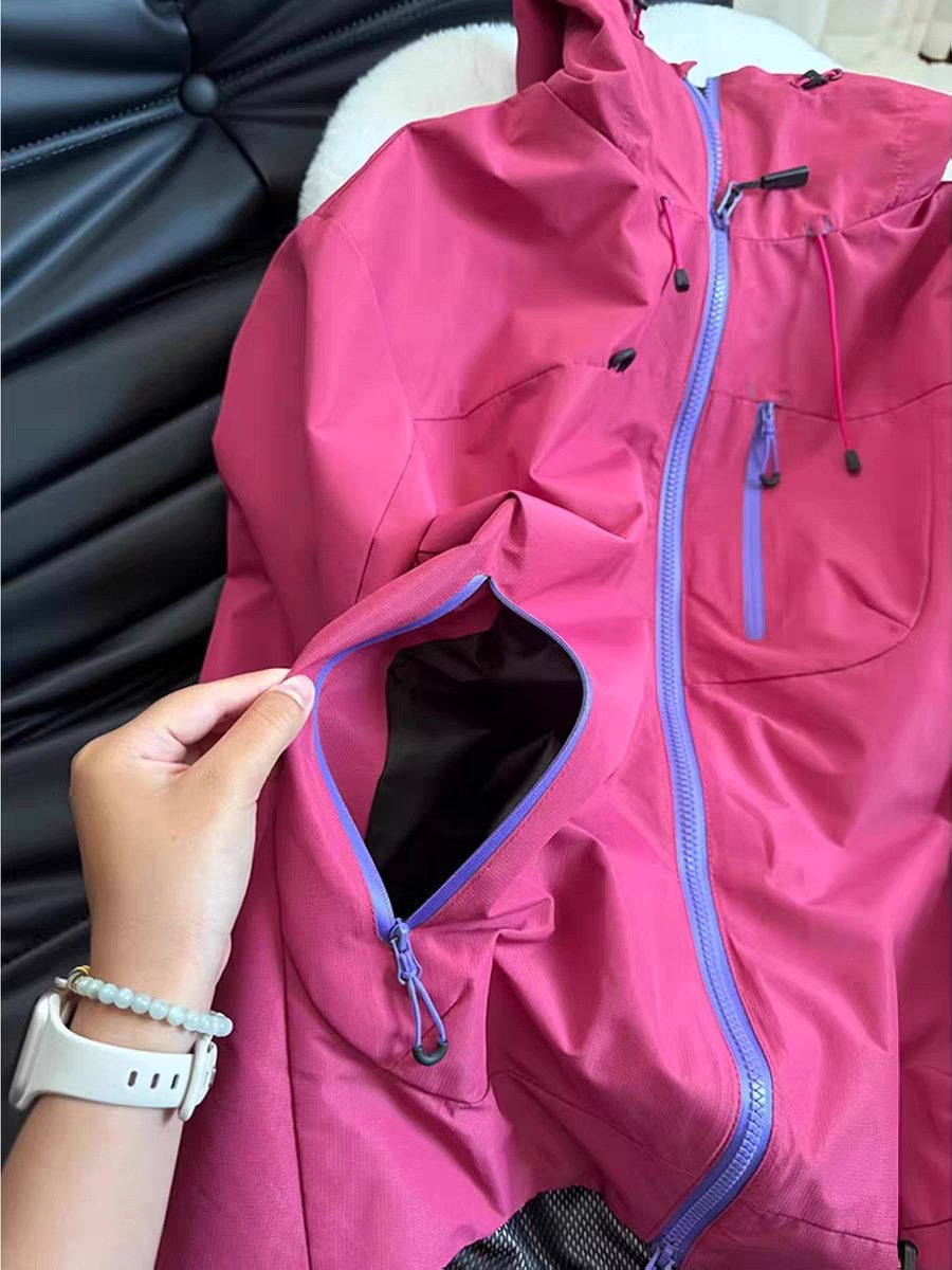 Wasserdichte Jacke für Outdoor-Abenteuer und den Stadtverkehr