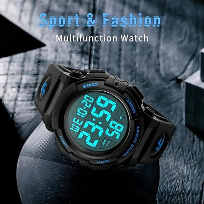 Heren Waterdichte Digitale Sporthorloge – Martin