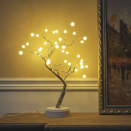 Blütenlicht Tischlampe