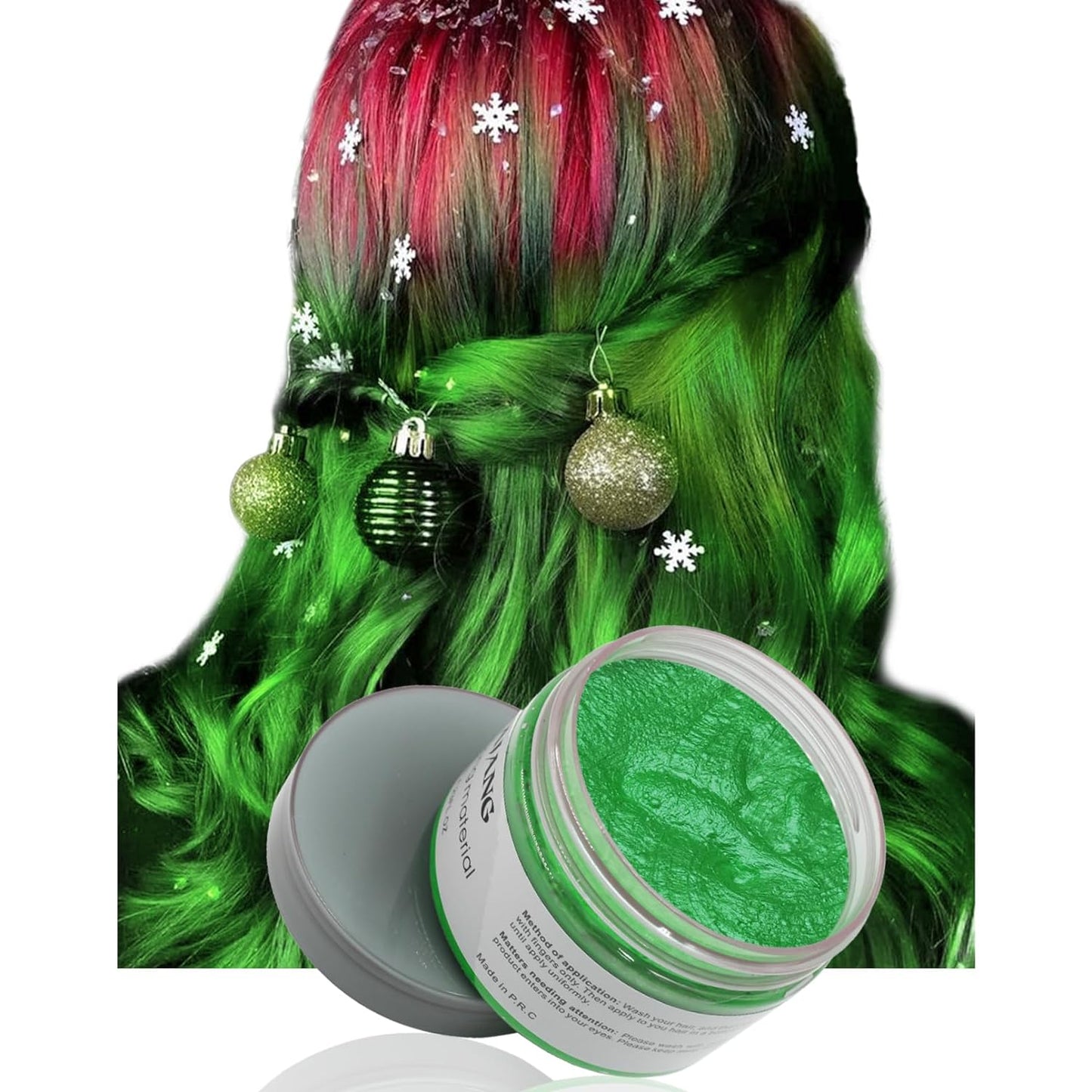 Mofajang® by JesseVance Manhattan: The Only Colored Hair Wax Styling Pomade with Bold Colors, Strong Hold, Simple Style, No Risk, & No Commitment