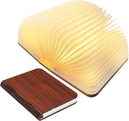 LED-Buchlampe im faltbaren Design für stimmungsvolle Innenbeleuchtung
