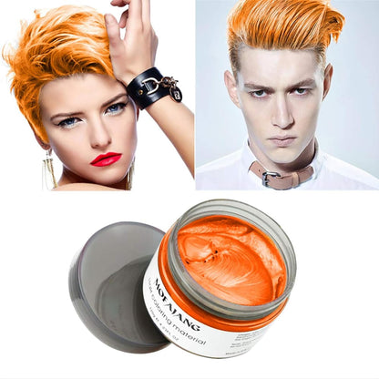 Mofajang® by JesseVance Manhattan: The Only Colored Hair Wax Styling Pomade with Bold Colors, Strong Hold, Simple Style, No Risk, & No Commitment