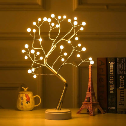 Blütenlicht Tischlampe
