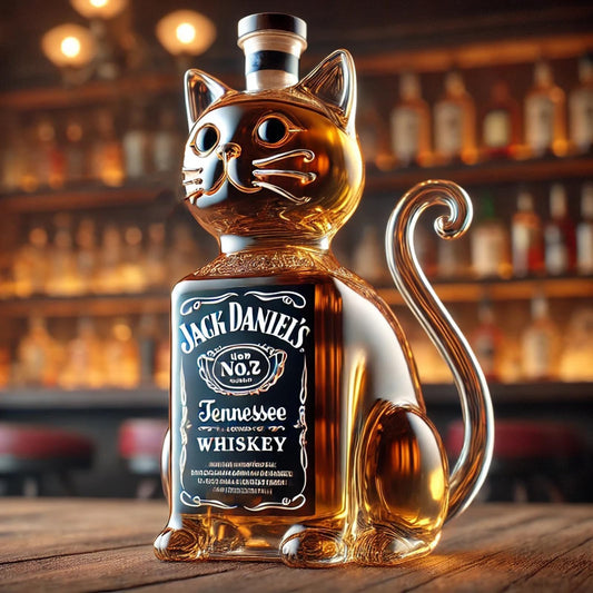 Kočka — whisky láhev