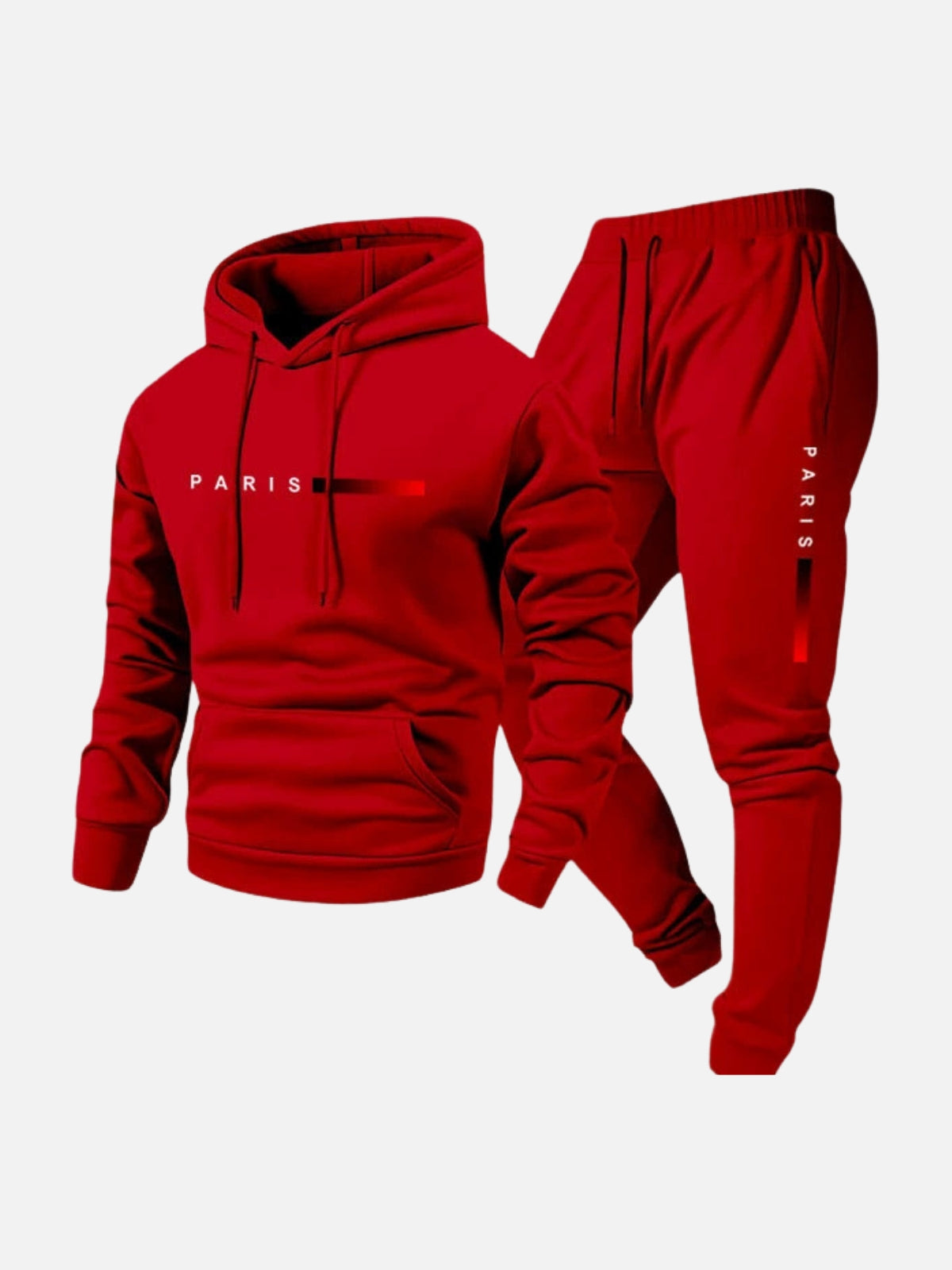 Cozy Thermal Fleece Logo Hoodie Set – Warmth, Comfort, and Style
