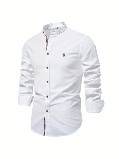 Men’s Classic Button Shirt – Elegant Comfortable Breathable Stylish Casual Smart Everyday Wear
