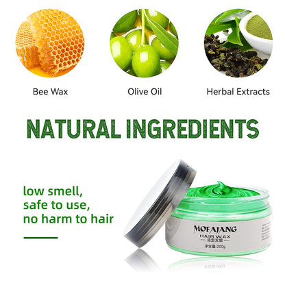 Mofajang® by JesseVance Manhattan: The Only Colored Hair Wax Styling Pomade with Bold Colors, Strong Hold, Simple Style, No Risk, & No Commitment